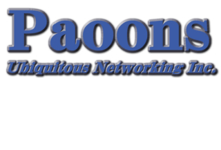 960by960Paoons Ubiquitous Networking Inc. Logo
